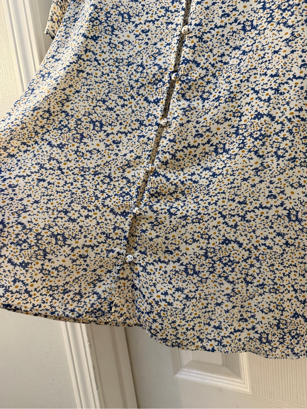 Stitchfix Lexy Floral Button Front Blouse Medium - Picture 8 of 10